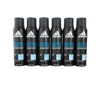 Adidas Lot de 6 déodorants Ice Dive 150 ml