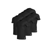 adidas Lot de 6 t-shirts à col en V pour homme - En coton durable