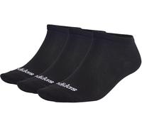 Adidas Low Cut 3 Pack No Show Socks Noir/Blanc 2 - 3.5 Unisex