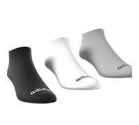 Adidas Low Cut 3PP Socks Unisex-Adult, Medium Grey Heather/White/Black, S