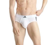 adidas Low Rise 3 Stripes Active Flex Cotton Slips 2 Units M