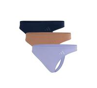 adidas Low Rise Thong (3pk) - Sport Active Seamless - Packaged Panties String Femme (Lot de 3)