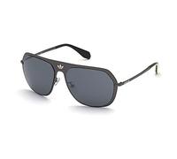adidas Lunettes de soleil unisexe géométriques OR003708C58, marron, 58-15-140, Brun, 58