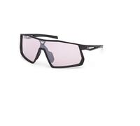 Adidas Lunettes de running Kentro Photochromic S1-3 - noir mat / miroir violet