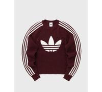 Adidas LUREX KNIT CREW women Pullovers purple taille: S