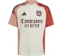 ADIDAS PERFORMANCE T-Shirt fonctionnel 'Olympique Lyonnais 24/25 Third' rose ancienne / rouge / blanc, Taille 164