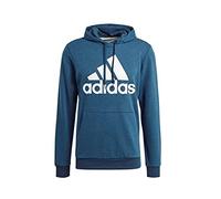 Adidas M BL FT HD, Sweat à Capuche Menu, Crew Navy Mel/White, S