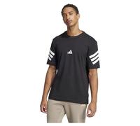 ADIDAS SPORTSWEAR T-Shirt fonctionnel 'FI 3S' noir / blanc, Taille XL