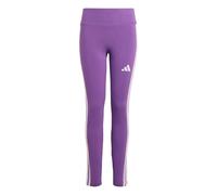 adidas Mädchen ESSENTIALS 3 STRIPES LEGGINGS, active purple/ice lavender, 7-8 Years