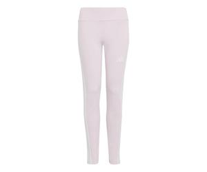 adidas Mädchen ESSENTIALS 3 STRIPES LEGGINGS, clear pink/white, 11-12 Years