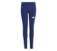 Adidas Mädchen Essentials 3 Stripes Leggings, Dark Blue/White, 13-14 Years