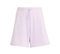 adidas Mädchen Essentials 3 Stripes Shorts, Ice Lavender/White, 5-6 Years
