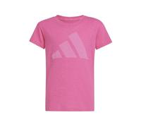 adidas Fille Essentials BIG Logo T-Shirt, Pink Fusion/White, 14-15 Years
