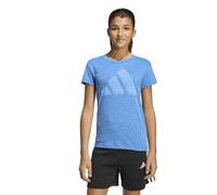 adidas Mädchen Essentials BIG Logo T-Shirt, Ray Blue/White, 13-14 Years