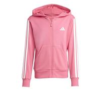 adidas Mädchen Essentials Full Zip Hoodie, Pink Fusion/White, 5-6 Years