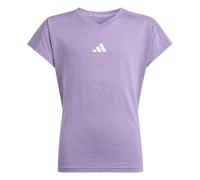 adidas Mädchen Goto PZ V Neck T-Shirt, Active Purple/Ice Lavender/White, 9-10 Years