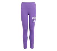adidas Mädchen SEASONALS COLLEGIATE TYPOGRAPHY LEGGINGS, active purple/Crystal Sky, 13-14 Years
