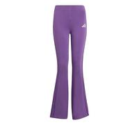 adidas Mädchen Seasonals Glam Flared Leggings, active purple/silver met., 9-10 Years