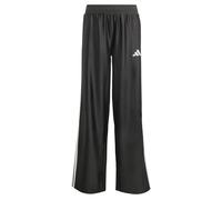 adidas Mädchen Seasonals Glam Wide Leg Pants, Black/Silver met., 7-8 Years