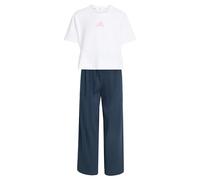 adidas Mädchen SEASONALS SWEAT RUFFLES SET, white/st tropic bloom, 6-7 Years