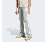 adidas Mädchen TRAIN ESSENTIALS 3-STRIPES FLARED LEGGINGS, Wonder Sage/white, 7-8 Years