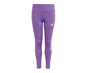adidas Mädchen TRAIN ESSENTIALS 3-STRIPES LEGGINGS, active purple/ice lavender, 13-14 Years