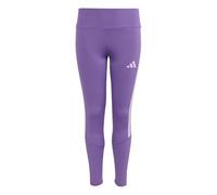 adidas Mädchen TRAIN ESSENTIALS 3-STRIPES LEGGINGS, active purple/ice lavender, 9-10 Years