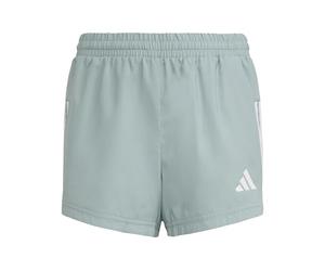 adidas Mädchen Train Essentials 3-Stripes Shorts, Wonder Sage/White, 11-12 Years