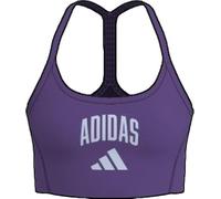 adidas Mädchen Train Essentials Collegiate Typography Everyday Bra, Active Purple/Crystal Sky, 9-10 Years