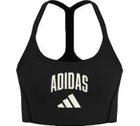 adidas Mädchen Train Essentials Collegiate Typography Everyday Bra, Black/Off White, 14-15 Years