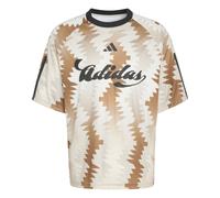 ADIDAS SPORTSWEAR T-Shirt fonctionnel noisette / gris / blanc, Taille L