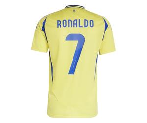 adidas Maillot Al NASSR FC 24/25 Ronaldo Domicile, Jaune, L