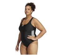 Adidas Maillot de bain 3 Stripes C Back Plus Femme Noir 3X