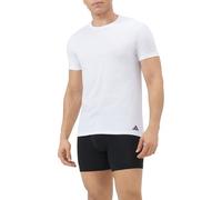 Adidas Sous-vêtement Active Core Coton Manches Courtes 3 pièces Blanc L Homme