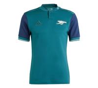 adidas Maillot de football Arsenal 23/24 Lifestyler Third pour homme - Maillot de qualité supérieure hors champ, fabriqué avec des matériaux recyclés, Vert riche/bleu marine collégial, S