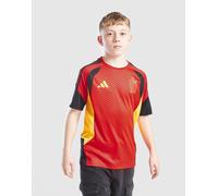 Adidas Belgium 26/27 Tiro Training Junior Short Sleeve T-shirt Rouge 13-14 Years Garçons,Filles