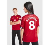 adidas Maillot Domicile Manchester United FC 25/26 Fernandes Junior - Rouge 7-8Y