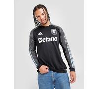 adidas Maillot extérieur manches longues Aston Villa FC 2025/26 - Noir M