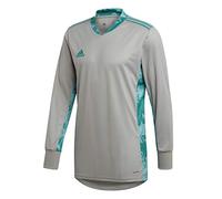 adidas Maillot Gardien Manche Longue pour Homme, Taille L, Gris Moyen/Gloire Vert