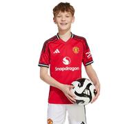 Adidas Manchester United 25/26 Home Jersey Enfant - Jerseys/Réplicas, Rouge - Taille 147 - 152 CM - Poly Mesh Red 147 - 152 CM