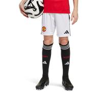 Adidas Manchester United 25/26 Home Shorts Enfant - Shorts, Blanc - Taille 171 - 176 CM - Poly Mesh White 171 - 176 CM