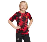 Adidas Manchester United 25/26 Pre-match Enfant - Jerseys/Réplicas, Rouge - Taille 159 - 164 CM - Poly Mesh Red 159 - 164 CM