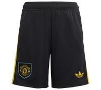 Adidas Manchester United 25/26 Third Shorts Enfant - Shorts, Noir - Taille 123 - 129 CM - Maille/synthétique Black 123 - 129 CM
