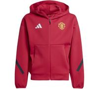 Adidas Manchester United Anthem Jacket 2025 2026 Juniors Rouge 13 ans Male