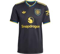 Adidas Manchester United Authentic Third Shirt 2025 2026 Adults Noir M Male