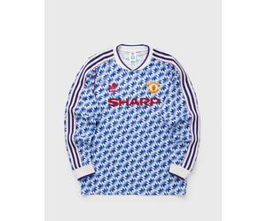 Adidas Manchester United Away Long Sleeve Jersey 90/92 men Jerseys blue taille: L