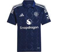 Adidas Manchester United Away Shirt 2024 2025 Juniors Bleu 13-14 ans Male