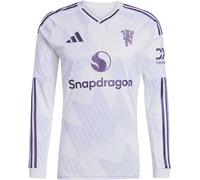 Adidas Manchester United Away Shirt 2025 2026 Adults Blanc M Male