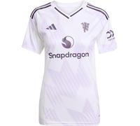 Adidas Manchester United Away Shirt 2025 2026 Womens Blanc 12 (M) Female