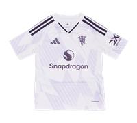 Adidas Manchester United 25/26 Away Junior Short Sleeve T-shirt Blanc 11-12 Years Garçons,Filles